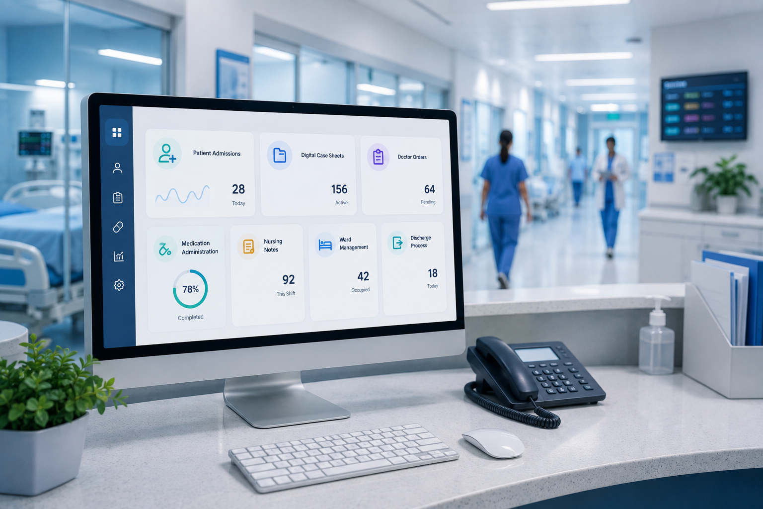 Paperless IPD Hospital Management System